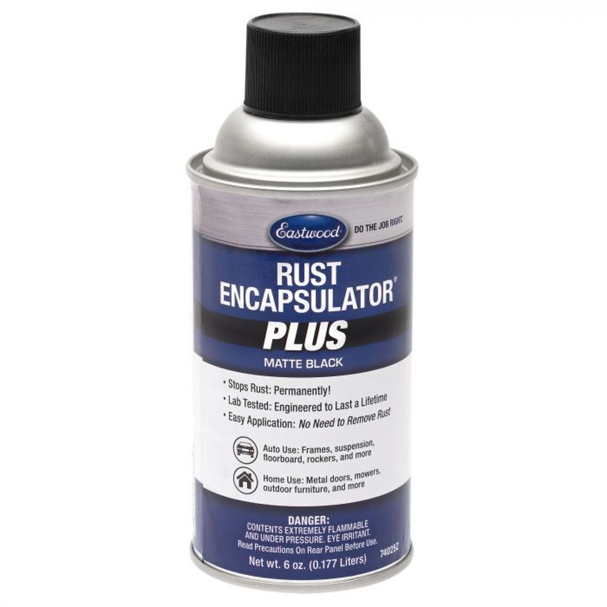 Eastwood Rust Encapsulator Plus Black Aerosol- 6 Oz